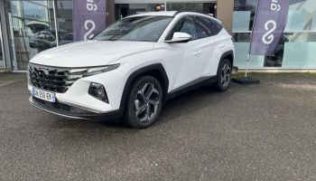 40280 : Hyundai Mont de Marsan i-AUTO - HYUNDAI Tucson - Tucson - Serenity White Métal - Transmission intégrale - Hybride rechargeable : Essence/Electrique