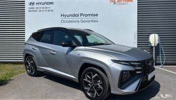 14112 : Hyundai Caen - Trajectoire Automobiles - HYUNDAI Tucson - Tucson - Shimmering Silver/Toit/rétros Black - Traction - Hybride rechargeable : Essence/Electrique