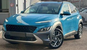 54520 : Hyundai Nancy - Théobald Automobiles - HYUNDAI Kona - Kona - Bleu - Traction - Hybride : Essence/Electrique