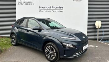 14112 : Hyundai Caen - Trajectoire Automobiles - HYUNDAI Kona - Kona - Teal Métal - Traction - Electrique