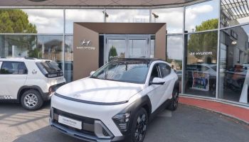19100 : Hyundai Brive-la-Gaillarde - Garage Pouget - HYUNDAI Kona - Kona - Atlas White - Traction - Hybride : Essence/Electrique