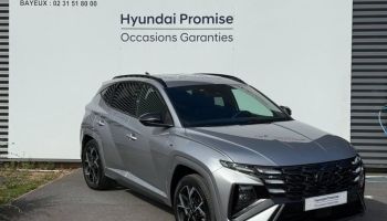 14112 : Hyundai Caen - Trajectoire Automobiles - HYUNDAI Tucson - Tucson - Shimmering Silver Métal - Traction - Hybride : Essence/Electrique