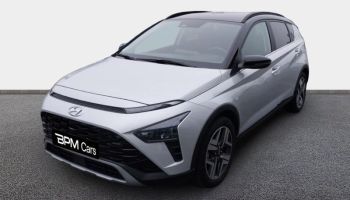 18230 : Hyundai Bourges - BPM Cars - HYUNDAI Bayon - Bayon - Sleek Silver Métal/Toit/rétros Black - Traction - Essence/Micro-Hybride