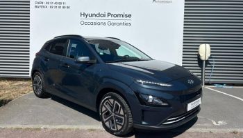 14112 : Hyundai Caen - Trajectoire Automobiles - HYUNDAI Kona - Kona - Teal Métal - Traction - Electrique