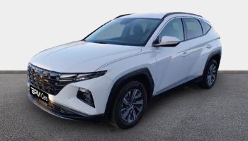 18230 : Hyundai Bourges - BPM Cars - HYUNDAI Tucson - Tucson - Polar White - Traction - Hybride : Essence/Electrique