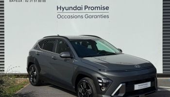 14112 : Hyundai Caen - Trajectoire Automobiles - HYUNDAI Kona - Kona - Ecotronic Gray perlé métallisé - Traction - Hybride : Essence/Electrique