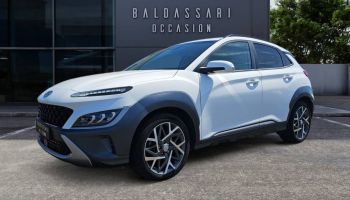 75010 : Hyundai Paris Nord - Goncourt Automobiles - HYUNDAI KONA HYBRID Executive - KONA - BLANC - Automate sequentiel - Essence / Courant électrique