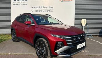 14112 : Hyundai Caen - Trajectoire Automobiles - HYUNDAI Tucson - Tucson - Ultimate Red Métal - Traction - Hybride : Essence/Electrique