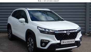 52000 : Hyundai Chaumont - Garage Michel Bazin - SUZUKI S-Cross - S-Cross - Blanc - Traction - Essence/Micro-Hybride