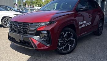 54520 : Hyundai Nancy - Théobald Automobiles - HYUNDAI Tucson - Tucson - Ultimate Red Métal - Traction - Hybride : Essence/Electrique
