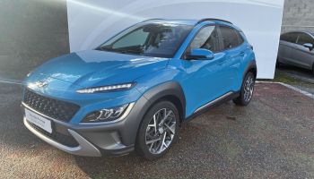 75010 : Hyundai Paris Nord - Goncourt Automobiles - HYUNDAI KONA HYBRID Creative - KONA HYBRID (10/2020) - BLEU CLAIR - Automate sequentiel - Essence / Courant électrique