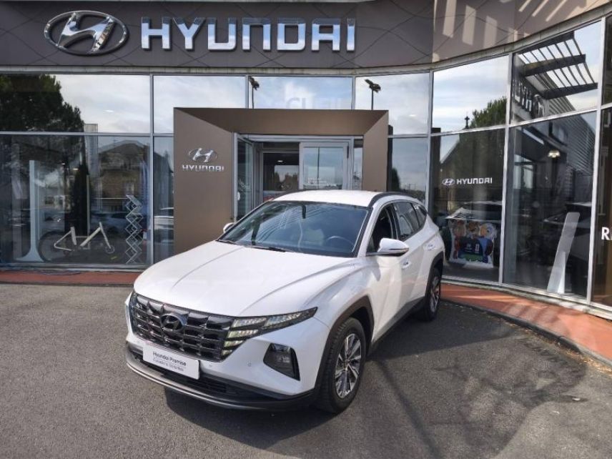 19100 : Hyundai Brive-la-Gaillarde - Garage Pouget - HYUNDAI Tucson - Tucson - Atlas White - Traction - Hybride : Essence/Electrique