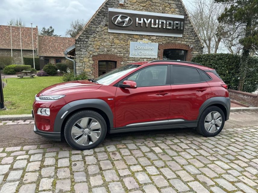 75010 : Hyundai Paris Nord - Goncourt Automobiles - HYUNDAI KONA ELECTRIC Creative - KONA ELECTRIQUE - Rouge - Automate à fonct. Continu - Courant électrique