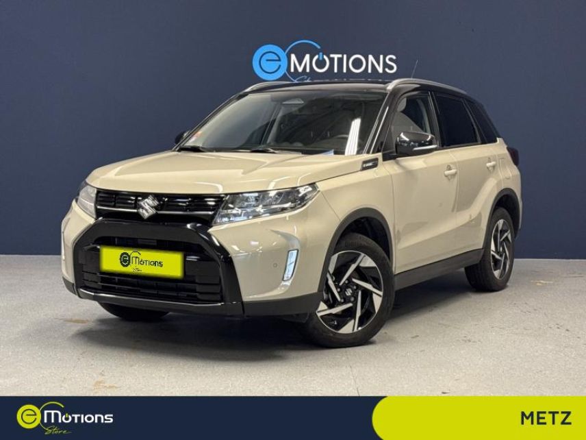 54520 : Hyundai Nancy - Théobald Automobiles - SUZUKI Vitara - Vitara - So'Color Savanna Ivory/Black métal - Traction - Hybride : Essence/Electrique