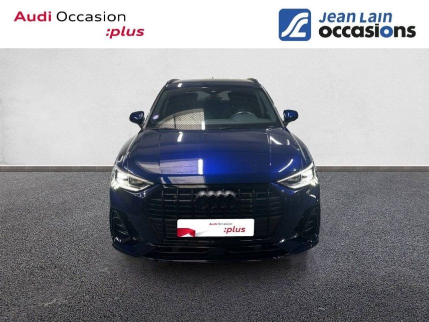 75010 : Hyundai Paris Nord - Goncourt Automobiles - AUDI Q3 S line - Q3 II - BLEU NAVARRE METALLISE - Automate sequentiel - Essence / Courant électrique