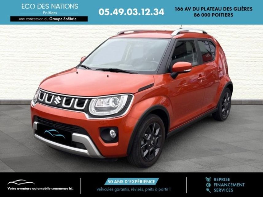 86000 : Hyundai Poitiers - Eco des Nations - SUZUKI Ignis - Ignis - Orange - Traction - Essence/Micro-Hybride