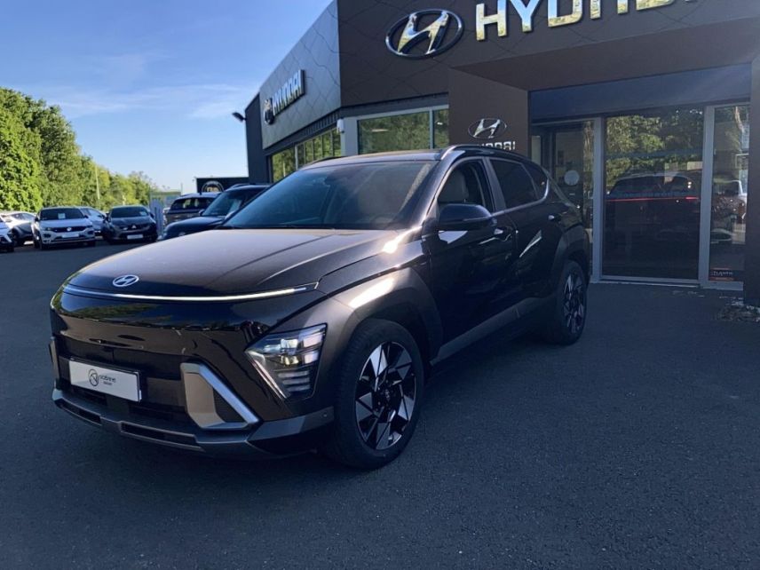 75010 : Hyundai Paris Nord - Goncourt Automobiles - HYUNDAI KONA Executive - KONA II - Noir - Automate sequentiel - Essence / Courant électrique