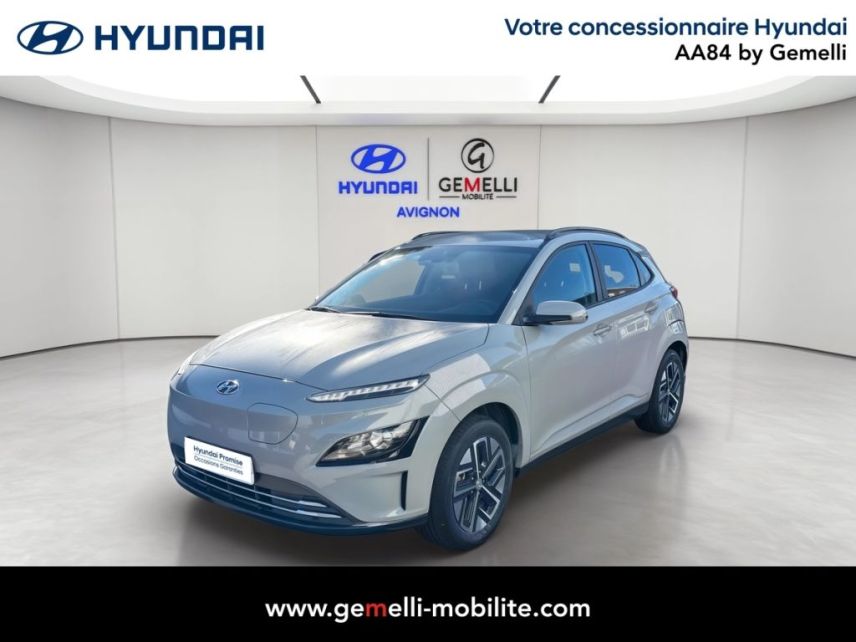 75010 : Hyundai Paris Nord - Goncourt Automobiles - HYUNDAI KONA ELECTRIC Intuitive - KONA ELECTRIQUE - Gris - Automate à fonct. Continu - Courant électrique