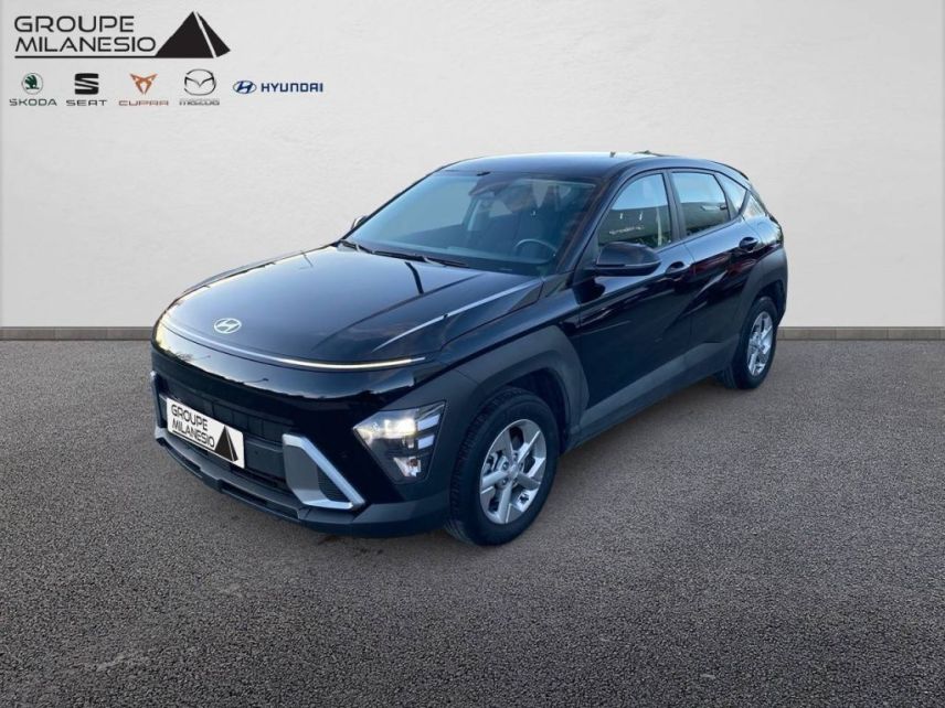 75010 : Hyundai Paris Nord - Goncourt Automobiles - HYUNDAI KONA Intuitive - KONA (02/2023) - ABYSS BLACK - Automate sequentiel - Essence / Courant électrique