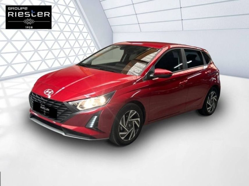 75010 : Hyundai Paris Nord - Goncourt Automobiles - HYUNDAI i20 Intuitive - i20 III - Rouge - Boîte manuelle - Essence sans plomb