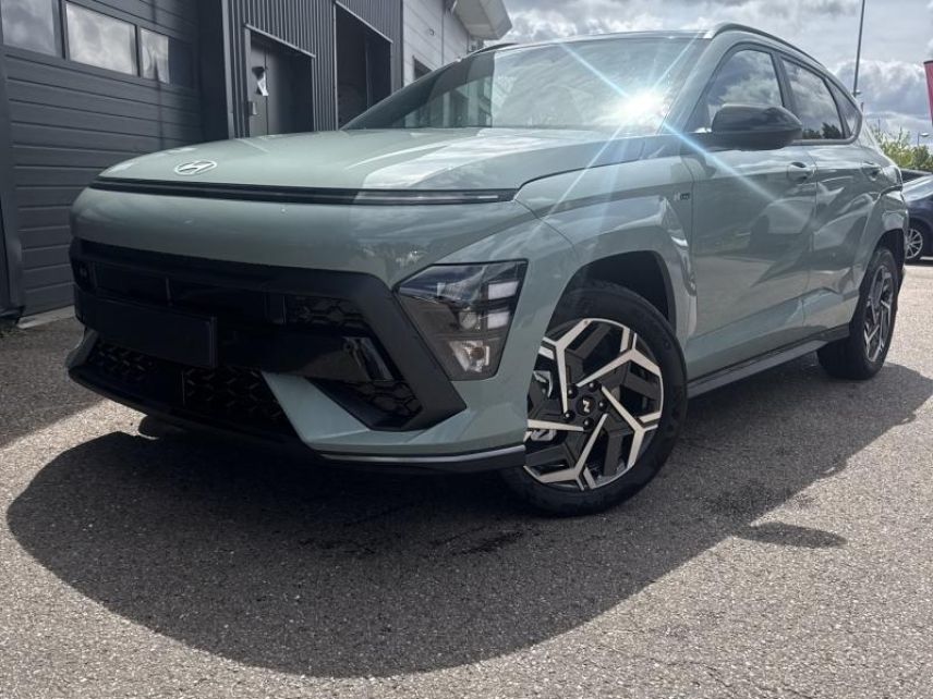 54520 : Hyundai Nancy - Théobald Automobiles - HYUNDAI Kona - Kona - Vert - Traction - Hybride : Essence/Electrique