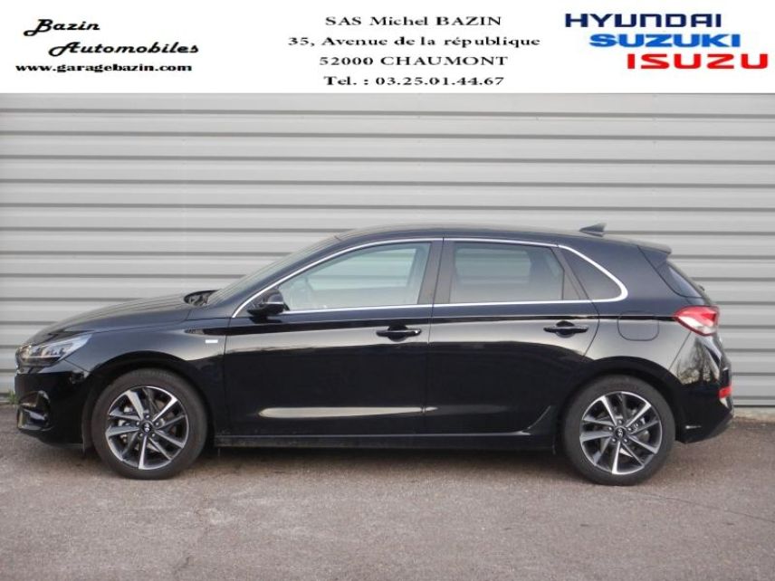 52000 : Hyundai Chaumont - Garage Michel Bazin - HYUNDAI i30 - i30 - Abyss Black Pearl - Traction - Essence/Micro-Hybride