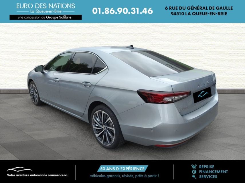 75010 : Hyundai Paris Nord - Goncourt Automobiles - SKODA SUPERB Laurin &amp; Klement - SUPERB IV - GRIS MINERAL - Automate sequentiel - Essence sans plomb