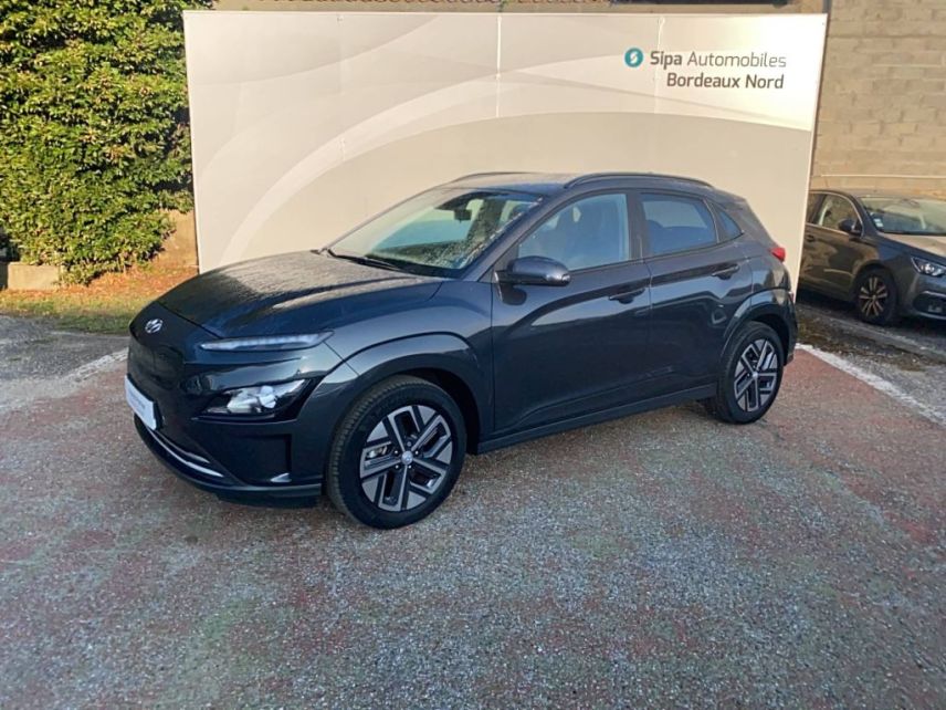 33110 : Hyundai Bordeaux Nord Le Bouscat - Sipa Automobiles - HYUNDAI KONA ELECTRIC Intuitive - KONA ELECTRIQUE - GRIS FONCE - Automate à fonct. Continu - Courant électrique