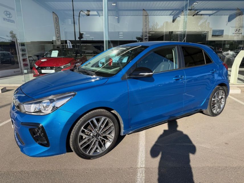 75010 : Hyundai Paris Nord - Goncourt Automobiles - KIA RIO GT Line - RIO IV - Bleu - Boîte manuelle - Essence sans plomb