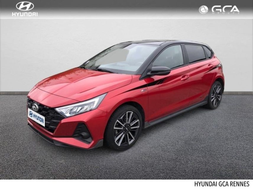35510 : Hyundai Rennes - GCA - HYUNDAI i20 - i20 - Dragon Red Métal/Toit/rétro Black - Traction - Essence/Micro-Hybride