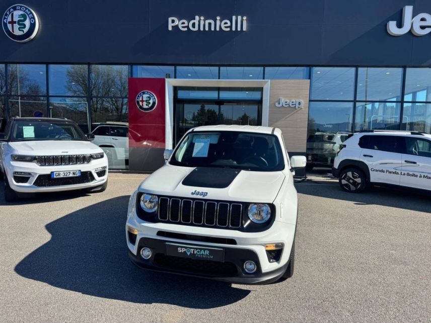 75010 : Hyundai Paris Nord - Goncourt Automobiles - JEEP RENEGADE MY20 Quicksilver Winter Edition - RENEGADE - BLANC - Boîte automatisée - Essence sans plomb