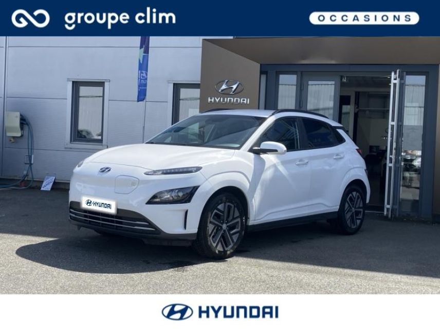 65000 : Hyundai - Groupe Clim - Tarbes - HYUNDAI Kona - Kona - Serenity White Métal - Traction - Electrique