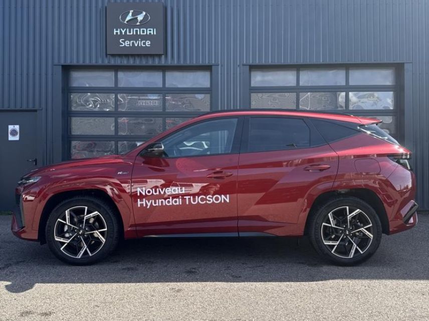 54520 : Hyundai Nancy - Théobald Automobiles - HYUNDAI Tucson - Tucson - Ultimate Red Métal - Traction - Hybride : Essence/Electrique