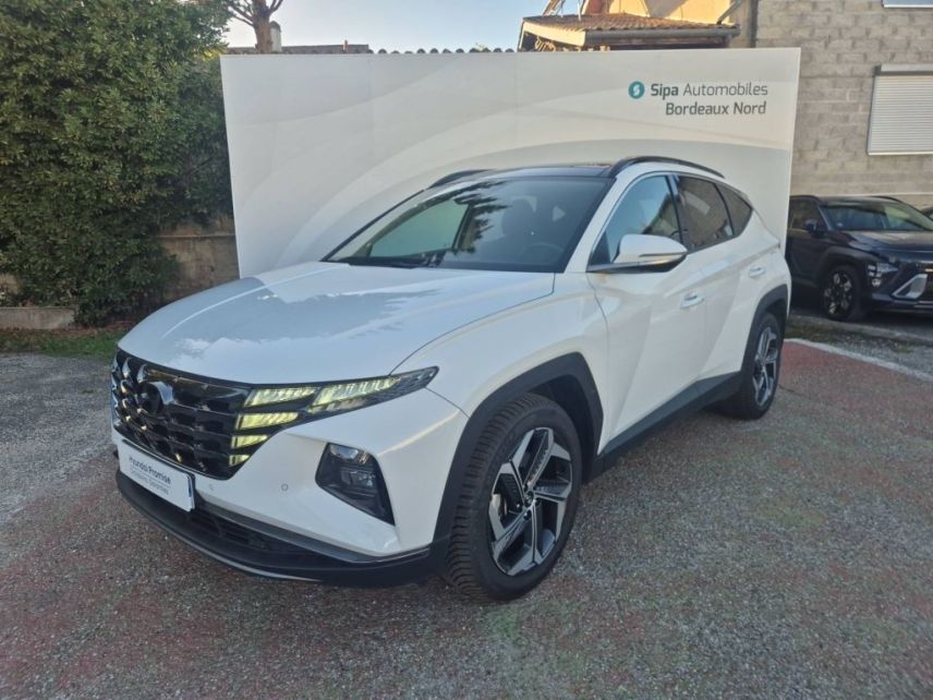 75010 : Hyundai Paris Nord - Goncourt Automobiles - HYUNDAI TUCSON Creative - TUCSON (10/2020-03/2024) - BLANC - Boîte automatique - Essence / Courant électrique