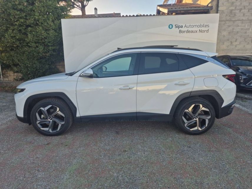 75010 : Hyundai Paris Nord - Goncourt Automobiles - HYUNDAI TUCSON Creative - TUCSON (10/2020-03/2024) - BLANC - Boîte automatique - Essence / Courant électrique