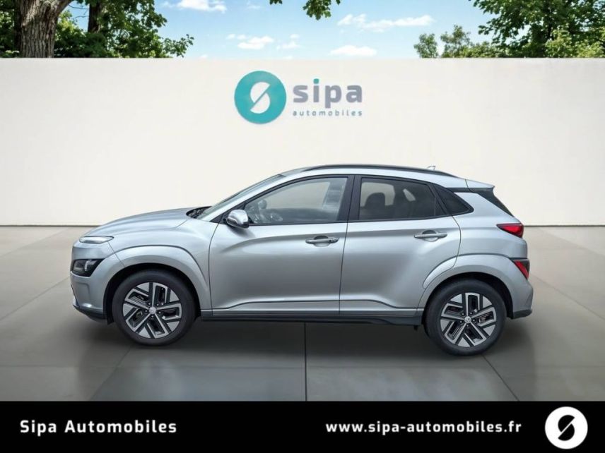 75010 : Hyundai Paris Nord - Goncourt Automobiles - HYUNDAI KONA ELECTRIC Intuitive - KONA ELECTRIQUE - Gris - Automate à fonct. Continu - Courant électrique