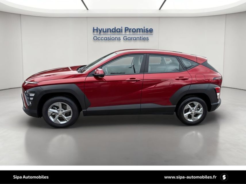 75010 : Hyundai Paris Nord - Goncourt Automobiles - HYUNDAI KONA Intuitive - KONA II - Rouge - Automate sequentiel - Essence / Courant électrique