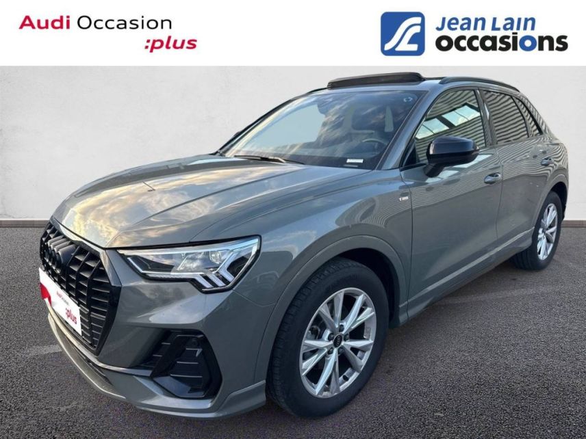 75010 : Hyundai Paris Nord - Goncourt Automobiles - AUDI Q3 S line plus - Q3 II - GRIS CHRONOS - Automate sequentiel - Essence sans plomb