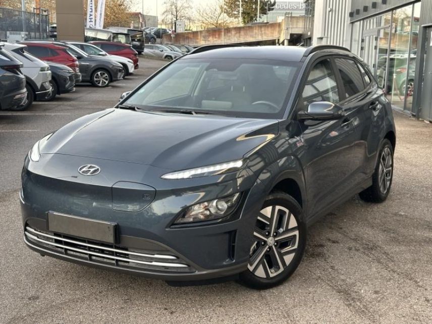 54520 : Hyundai Nancy - Théobald Automobiles - HYUNDAI Kona - Kona - Atlas White Métal - Traction - Electrique