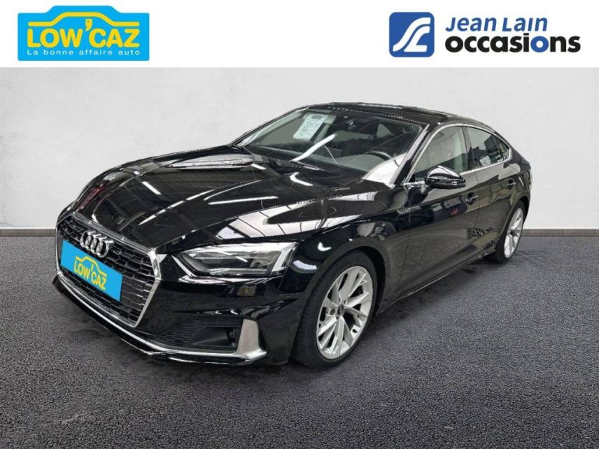 75010 : Hyundai Paris Nord - Goncourt Automobiles - AUDI A5 SPORTBACK Business Line - A5 II - NOIR MYTHIC - Automate sequentiel - Essence sans plomb