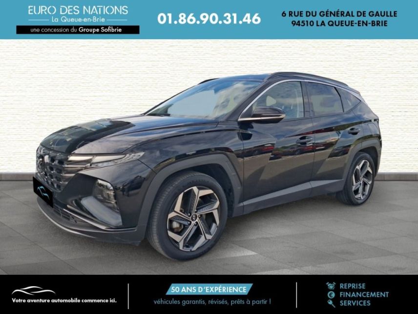 75010 : Hyundai Paris Nord - Goncourt Automobiles - HYUNDAI TUCSON Creative - TUCSON IV - NOIRE - Boîte automatique - Essence / Courant électrique