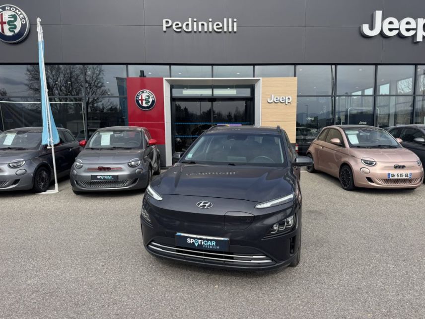 75010 : Hyundai Paris Nord - Goncourt Automobiles - HYUNDAI KONA ELECTRIC Intuitive - KONA ELECTRIQUE - GRIS FONCE - Automate à fonct. Continu - Courant électrique
