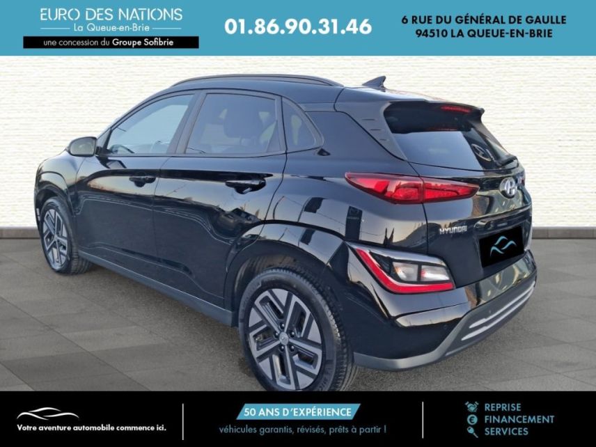 75010 : Hyundai Paris Nord - Goncourt Automobiles - HYUNDAI KONA ELECTRIC Intuitive - KONA ELECTRIQUE - PHANTOM BLACK - Automate à fonct. Continu - Courant électrique