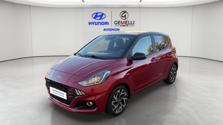 75010 : Hyundai Paris Nord - Goncourt Automobiles - HYUNDAI i10 N Line - i10 III - Rouge - Boîte manuelle - Essence sans plomb