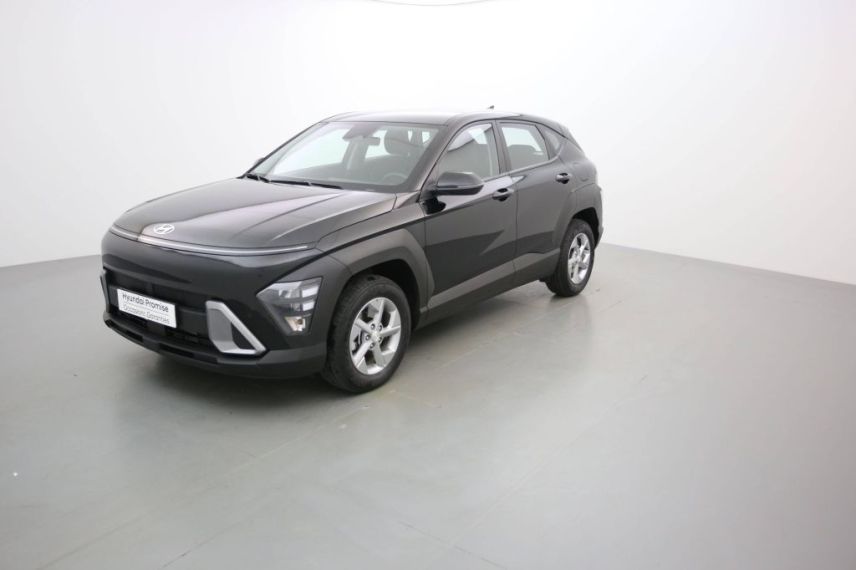 75010 : Hyundai Paris Nord - Goncourt Automobiles - HYUNDAI KONA Intuitive - KONA II - Noir - Boîte manuelle - Essence sans plomb