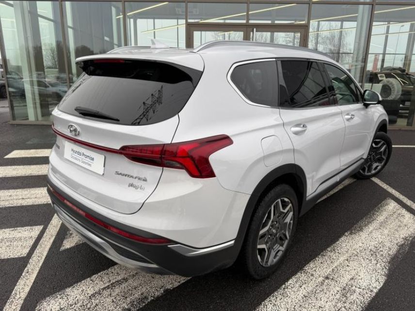 37540 : Hyundai Tours - EOS des Nations - HYUNDAI Santa Fe - Santa Fe - Glacier White Métal - Transmission intégrale - Hybride rechargeable : Essence/Electrique