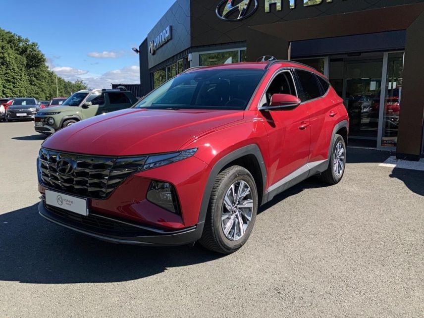 49070 : Hyundai Angers - Oceane Automobiles - HYUNDAI TUCSON Creative - TUCSON IV - Rouge - Boîte automatique - Essence / Courant électrique