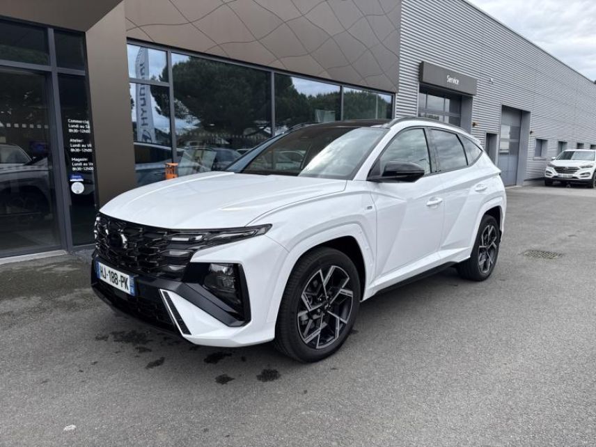 56000 : Hyundai Vannes - Park Lann Automobiles - HYUNDAI Tucson - Tucson - Serenity White Métal - Traction - Hybride : Essence/Electrique