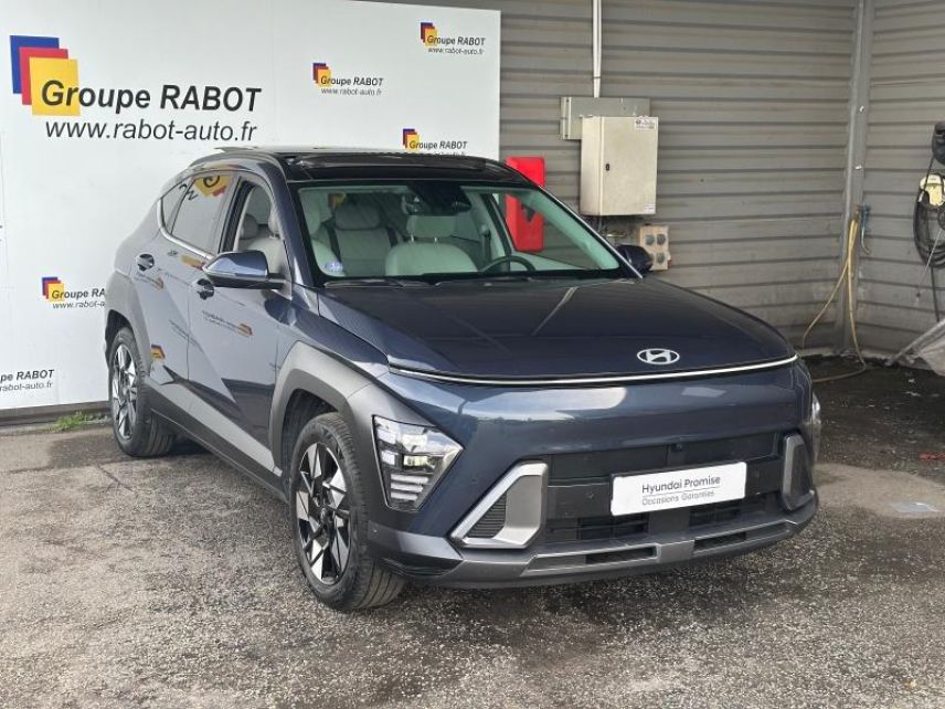78310 : Hyundai Coignières - Socohy | Groupe Rabot - HYUNDAI Kona - Kona - Denim Blue perlé métallisé - Traction - Hybride : Essence/Electrique