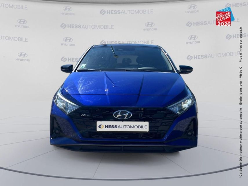 67800 : Hyundai Strasbourg - HESS Automobile - HYUNDAI i20 - i20 - Intense Blue Métal/Toit/rétro Black - Traction - Essence/Micro-Hybride